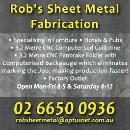 Robs Sheetmetal Coffs Harbour 